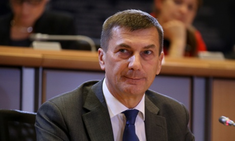 Andrus Ansip, EU vice-president for the digital single market. 