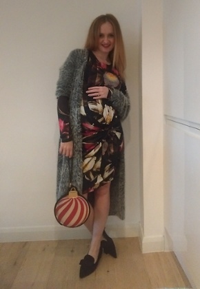 Christmas lunch selfie