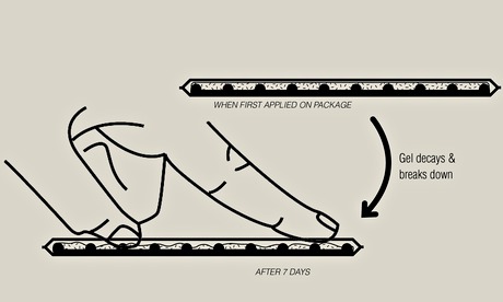 The award-winning design for Bump Mark.