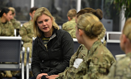 A handout picture from Britain's Ministr