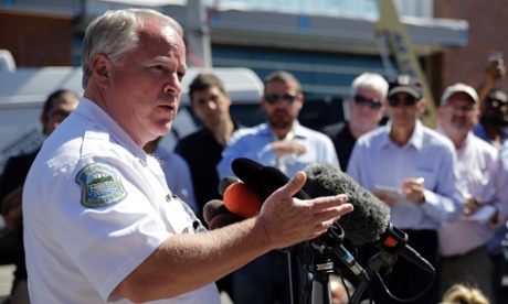 Ferguson town police chief Thomas Jackson