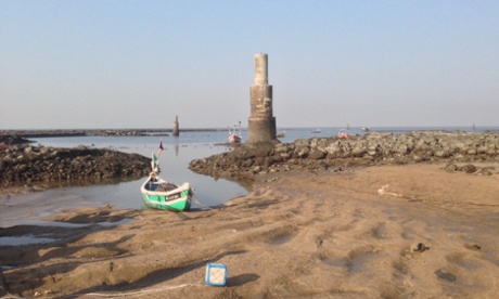 The inlet to the sea from Chimbai Village, Mumbai.