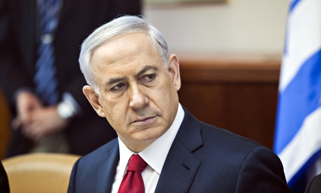 The Israeli prime minister, Benjamin Netanyahu: trying to get new nationality bill passed. Photograp