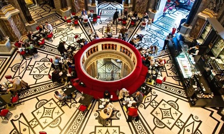 Cafe in Kunsthistorisches Museum