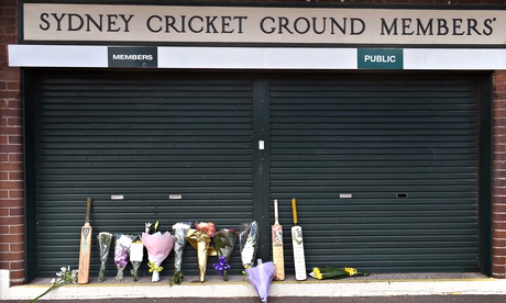  #putoutyourbats tribute to Phillip Hughes