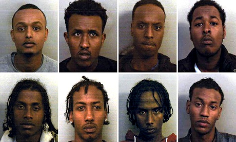 Somali gang sexual abuse court case Bristol