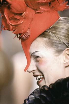 Kate Moss, photographed by Chris Moore in 1998.