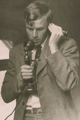 John Gerrard, father of Nicci Gerrard, as a young man.