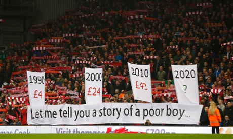 Great protest about cynical pricing