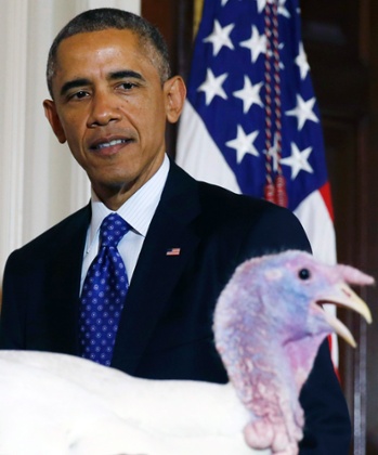 Obama, turkey