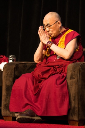 The Dalai Lama at the International Symposium for Contemplative Studies 2014