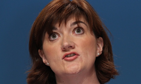 Nicky Morgan, education secretary