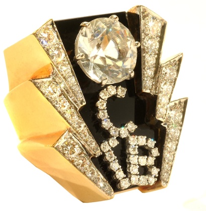 Elvis's TCB ('taking care of business') ring.