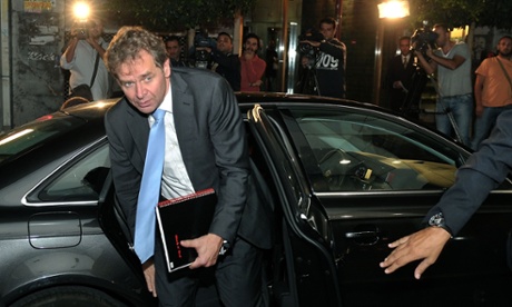 IMF's Poul Thomsen, here seen in Athens in 2010, becomes head of the fund's European department. Photo: AFP/GettyImages/Louisa Gouliamaki