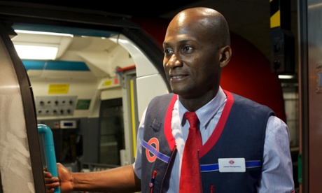 Going underground ... TFL's new uniform.