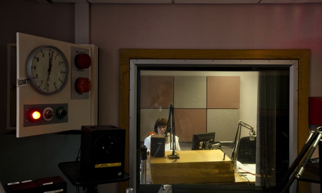 News broadcast studio, Bush House, in 2012
