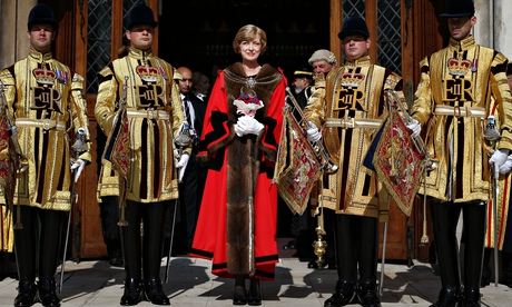 Fiona Woolf, mayor of the City of London