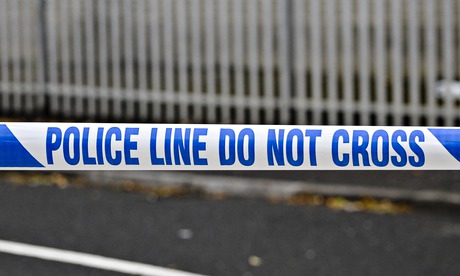 Police said the woman was taken to hospital by air ambulance.