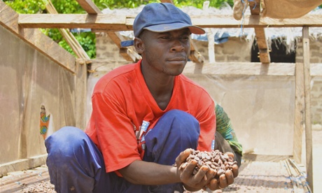 Rainforest Alliance cocoa farmer