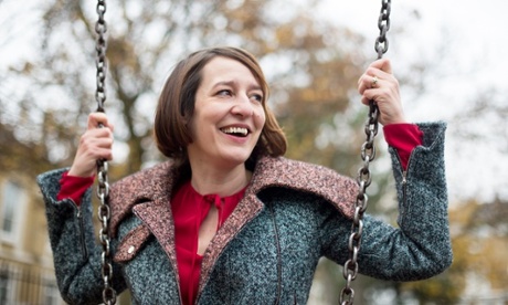 Zoe Williams on swings