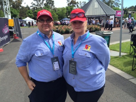 Joel Field and Danni Blackwell