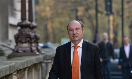 Norman Baker arriving at the Lib Dem office in Westminster today.