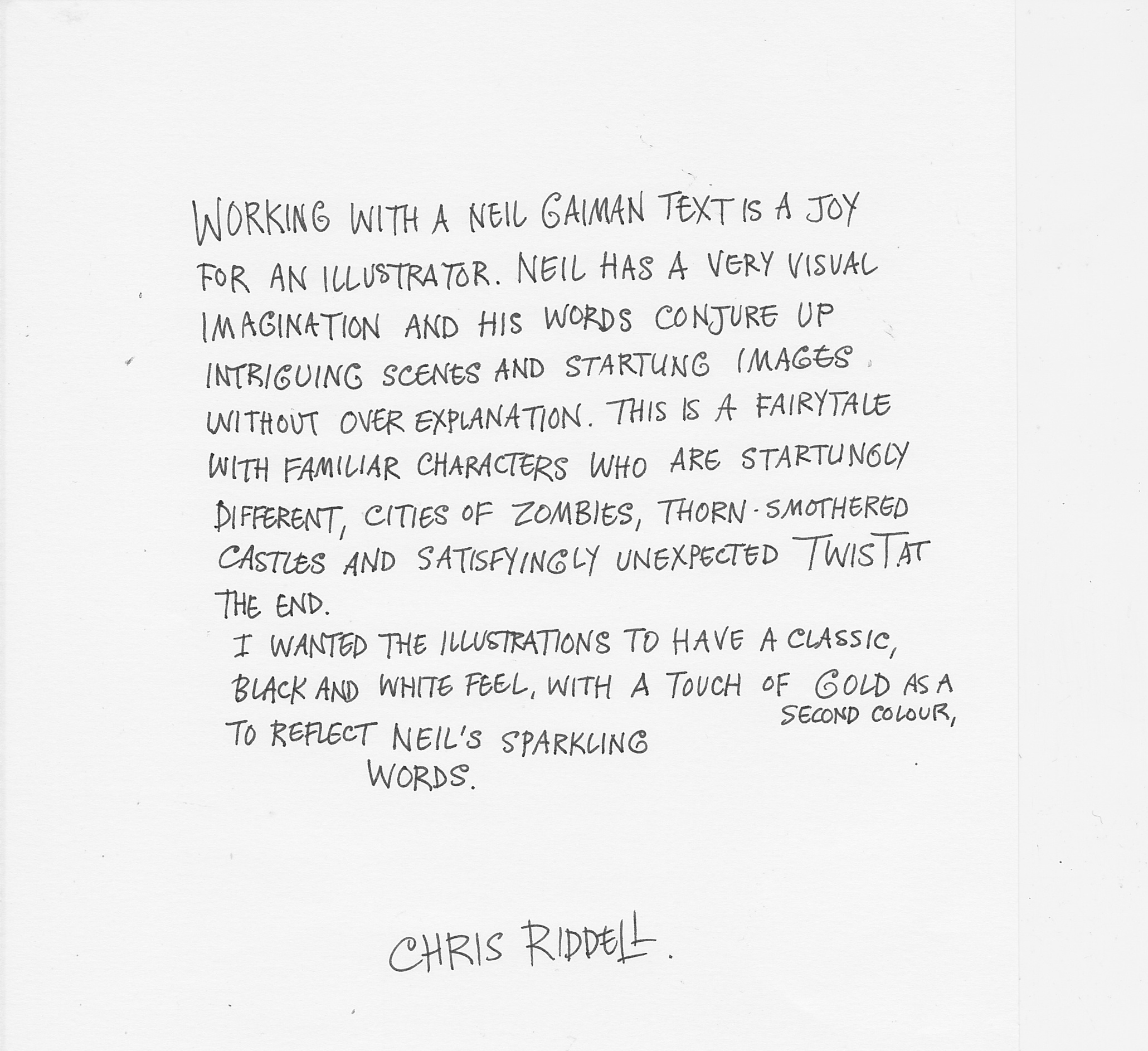chris riddell sleeper and the spindle