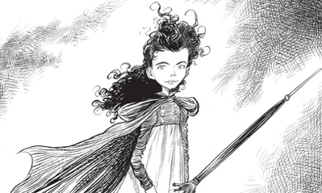 Up for a fight … Chris Riddell's Goth Girl.