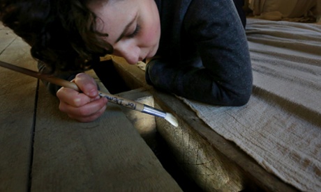 Charlotte Bossick of Museum of London Archaeology looks at the 17th-century witch marks found under floorboards at Knole.