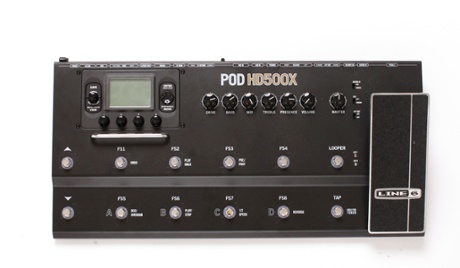 Line 6 HD500X FX Pedal/Pre-Amp