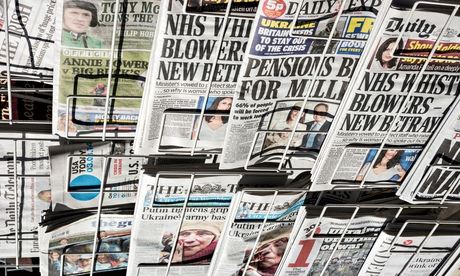 Newspaper Stand - Newspapers for sale