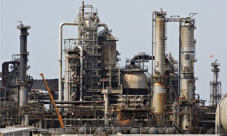 Milford Haven oil refinery