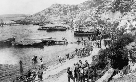 Gaba Tepe, the spot where Australian soldiers 'landed' upon the Gallipoli Peninsula.