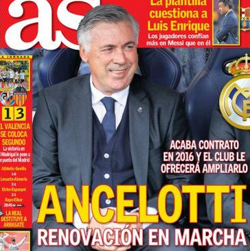 Carlo Ancelotti is set for a contract extension at the Bernabéu