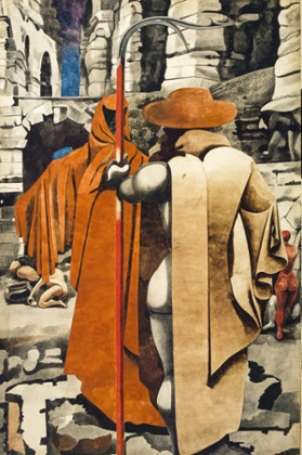 The Watcher, c 1937, by Edward Burra.