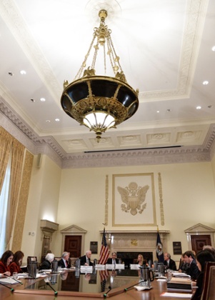 The Federal Reserve open market committee meets. Photo: Bao Dandan/Xinhua Press/Corbis