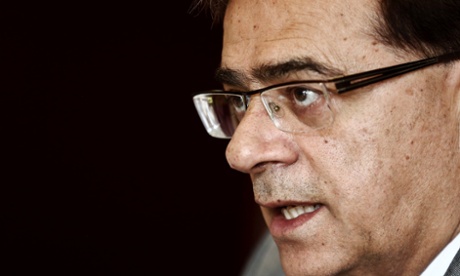 Greek finance minister Gikas Hardouvelis. Photo:  Reuters/Alkis Konstantinidis