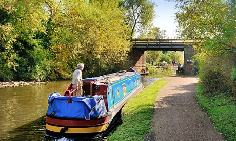 Grand Union canal Brentford, west London