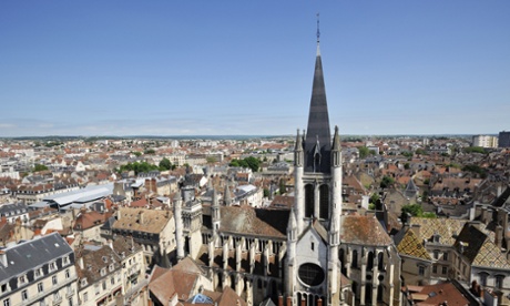 Aerial picture of Dijon