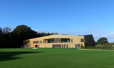 The training facilities were shown off to new prospective signings in the summer.