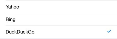 duckduckgo ios8