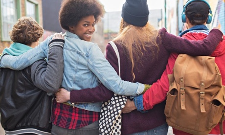 Friends at university