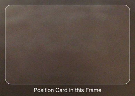 scan credit card ios8