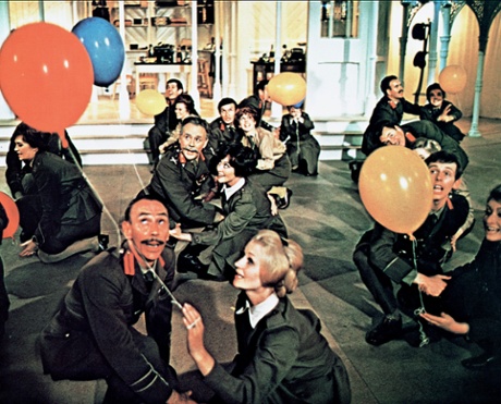 Scene from 'Oh what a Lovely War', 1969.