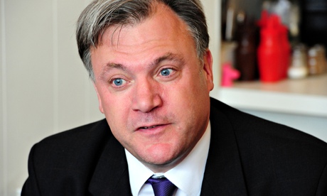Ed Balls, the shadow chancellor