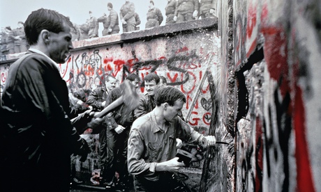 Demolition of the Berlin Wall, Germany - 1989