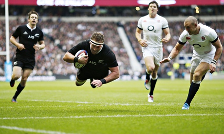 Kieran Read of New Zealand