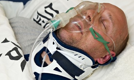 Alan Knight in hospital pretending to be in coma