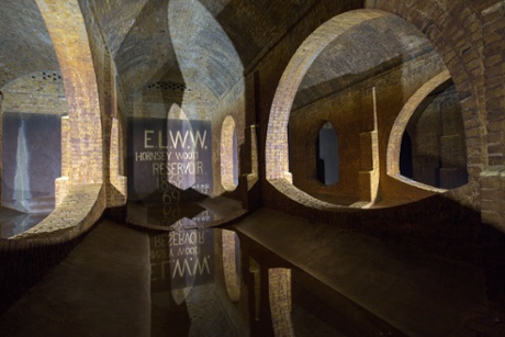 Reservoir under Finsbury Park