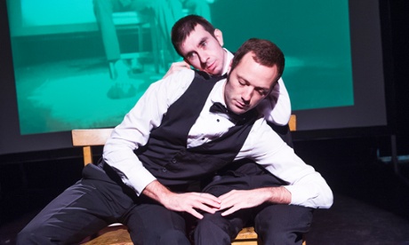 Challenging perceptions ... Gary Gardiner and Ian Johnston in Dancer.